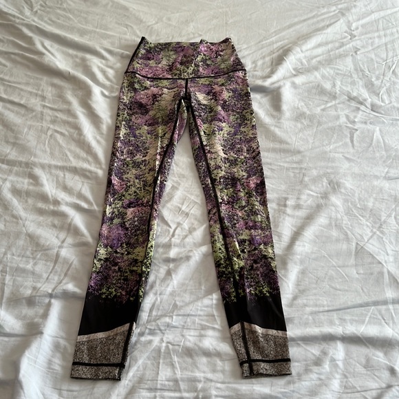 Lululemon wunder under rare print legging - Picture 3 of 7